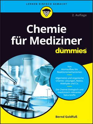 cover image of Chemie für Mediziner für Dummies